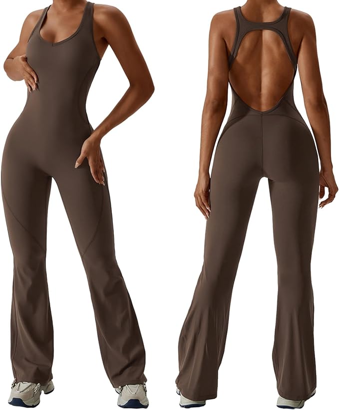 Free Shipping Today | Sleeveless Flare Jumpsuits